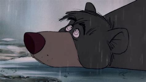 baloo the bear in the jungle book|jungle book baloo death.